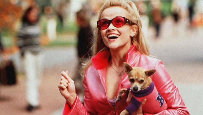Reese Witherspoon som Elle fra "Legally Blonde".