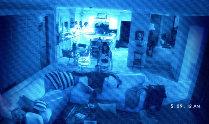 Brian Boland og Katie Featherston i «Paranormal Activity 2»