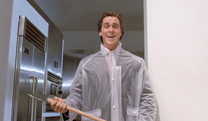 Christian Bale i «American Psycho» fra 2000.