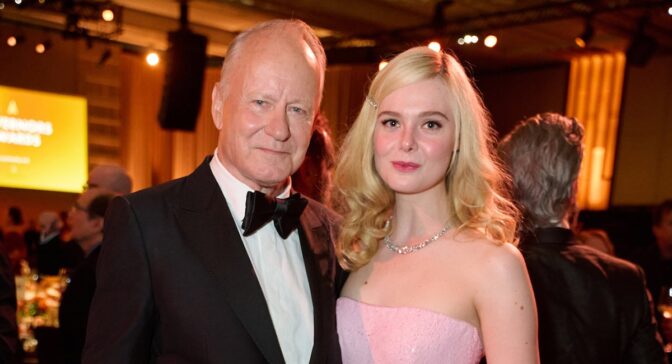 Både Stellan Skarsgård og Elle Fanning er nominert, og håper på en Oscar-seier.