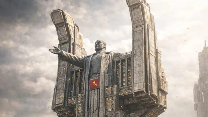 Det første konseptbildet for «Deep Red».