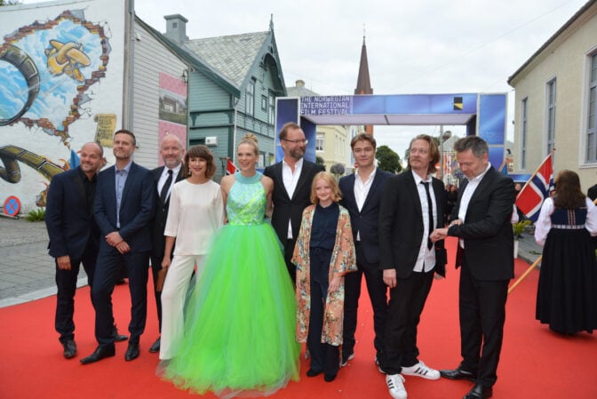 Stjerner på den røde løperen blir nå også snart å se i Stavanger. Her fra Haugseund i 2018. © Den Norske Filmfestivalen i Haugesund