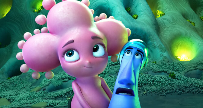 Kaja og en av hennes venner, Abel. © Ymer Media