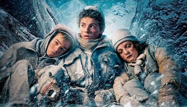 Tre uheldige gutter i en skiheis...