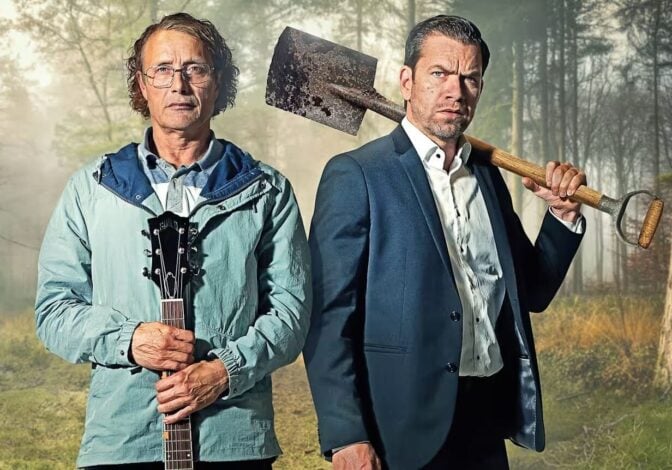 Mads Mikkelsen og Nikolaj Lie Kaas