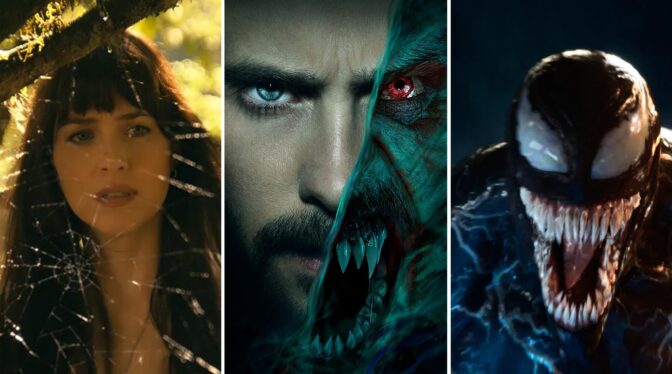 «Madame Web», «Morbius» og «Venom».