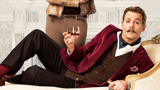Johnny Depp slapper av i «Mortdecai».