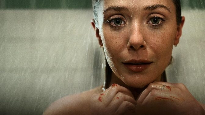 Elizabeth Olsen i "Love and Death" på Netflix.