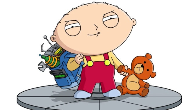Konseptbilde av Stewie Griffin fra den nye serien «Stewie».