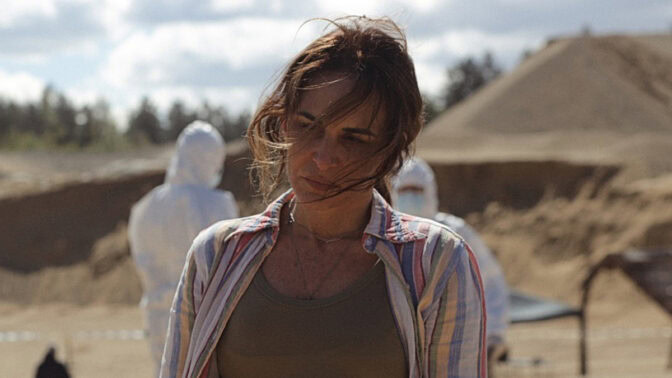 Alexandra Rapaport som Veronika i «Veronika».