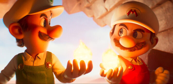 Super-brødrene topper nordmenns kinovalg © Nintendo/Universal Studios