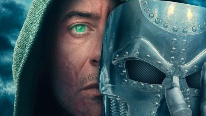 Downey Jr. som Doom på et uoffisielt bilde.