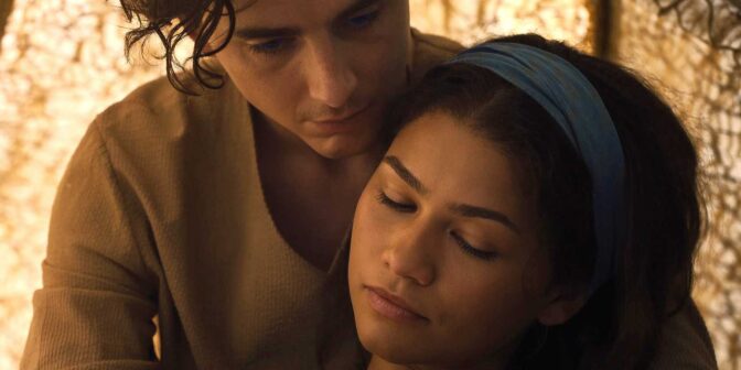 Timothée Chalamet og Zendaya i «Dune: Part Three».