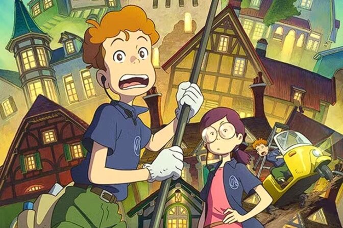 «Majo no Tani no Yoru» kan kun sees via Ghibli Park.