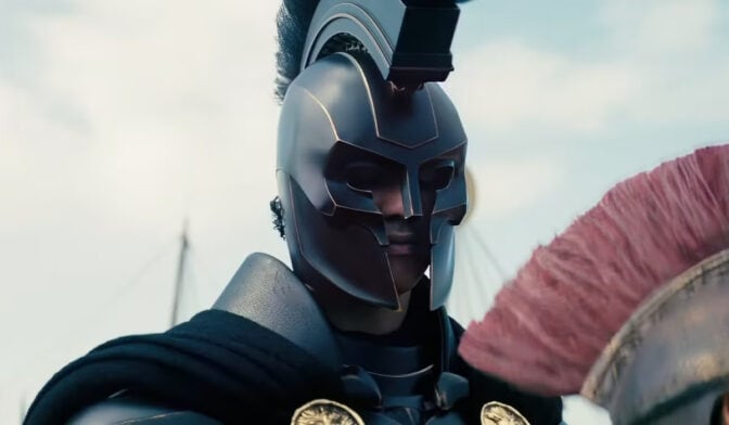 Benny Safdie som Agamemnon i «The Odyssey».