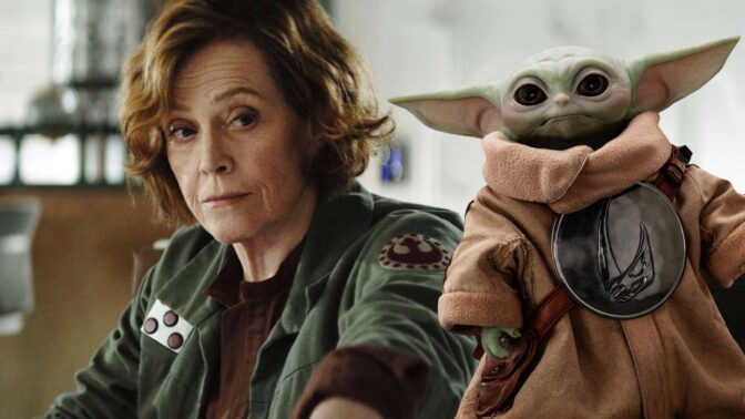 «Jeg vil gjerne se babyen», sa kanskje Sigourney Weaver under forhandlingene.