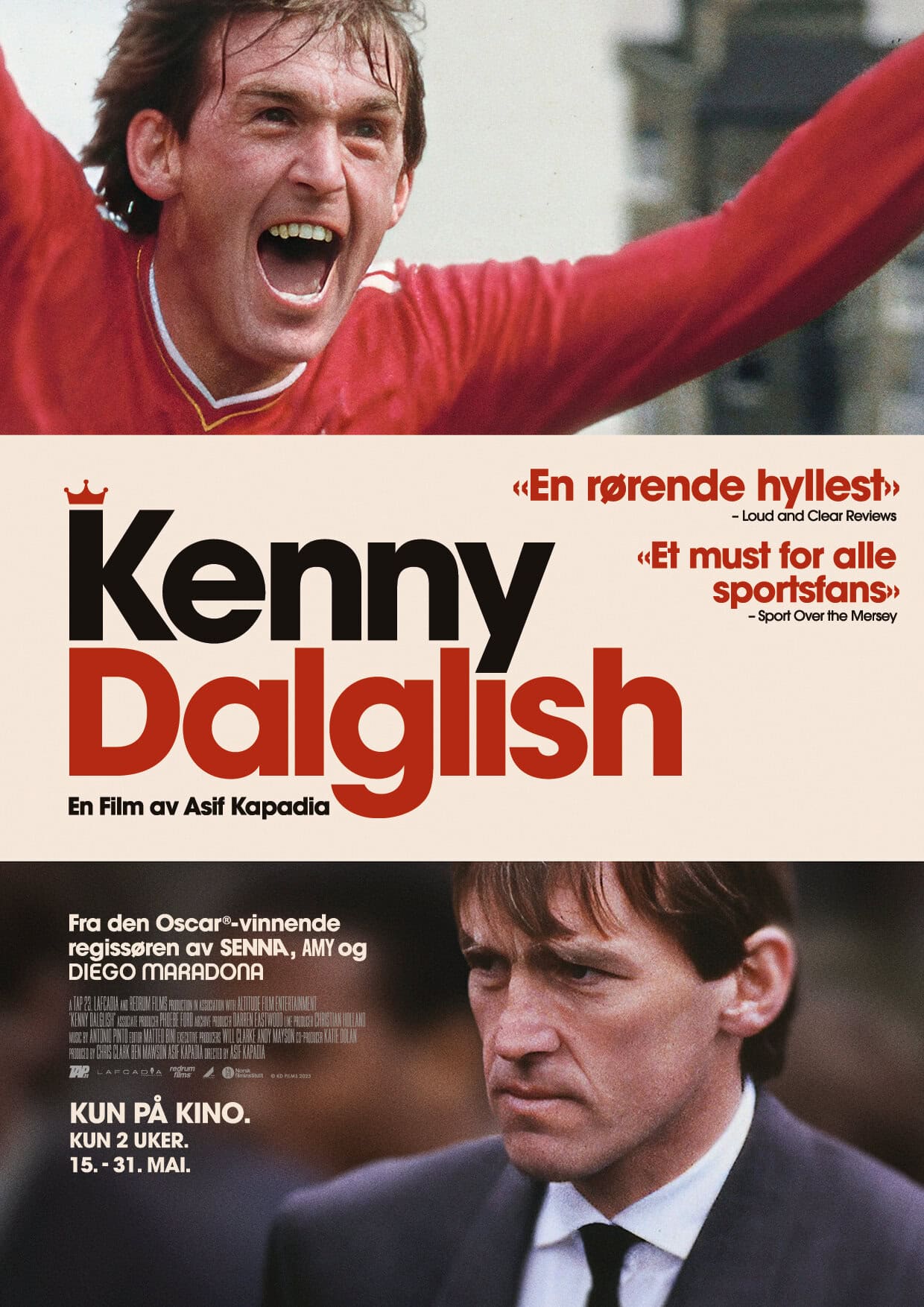 Anmeldelse: «Kenny Dalglish» – Et varmt portrett av en ekte fotballlegende