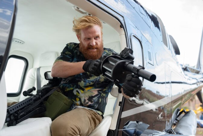 Kristofer Hivju i eksplosivt humør i «In the Grey».