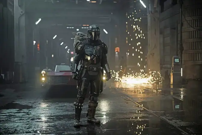 © The Mandalorian and Grogu