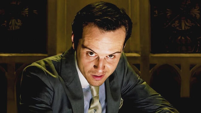 Andrew Scott kommer (dessverre) ikke til å spille rollen som Moriarty igjen.