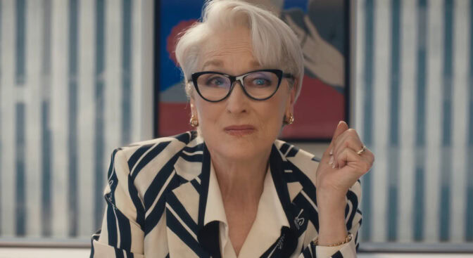 Meryl Streep i «The Devil Wears Prada 2».