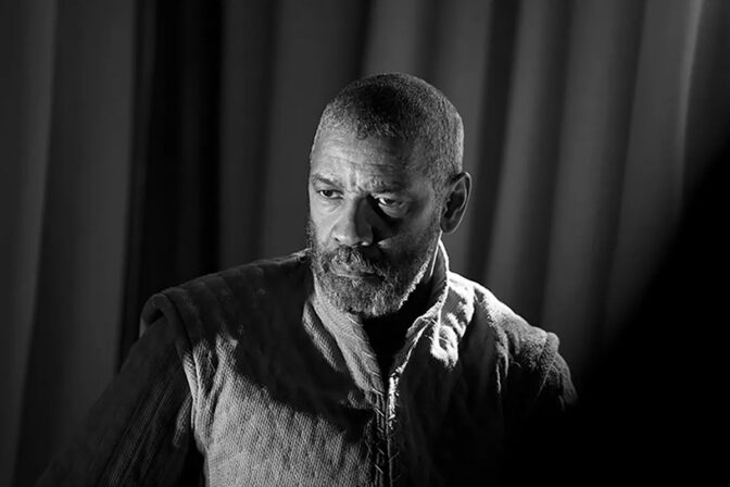 Denzel Washington i «The Tragedy of Macbeth», Joel Coens nyeste film.