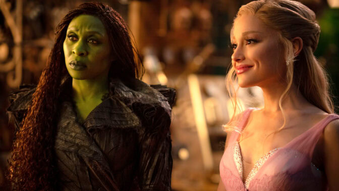 Elphaba (Cynthia Erivo) og Glinda (Ariana Grande) i «Wicked: For Good».