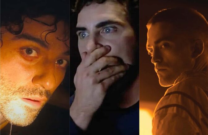 Oscar Isaac, Joaquin Phoenix og Robert Pattinson