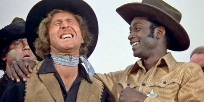 Gene Wilder og Cleavon Little i «Blazing Saddles»