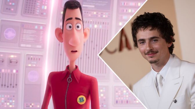 Timothée Chalamets rollefigur i «Not Alone».
