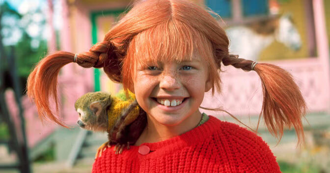 Pippi Langstrømpe.