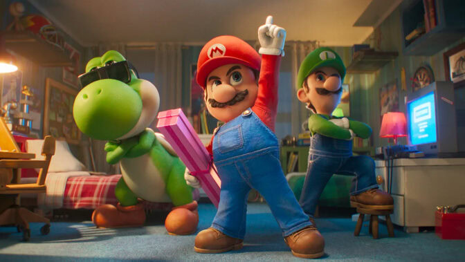 «Super Mario Galaxy-filmen».