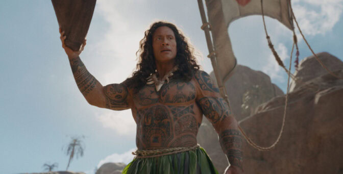 Dwayne Johnson er kongen på norsk kino, enn så lenge © The Walt Disney Company Nordic
