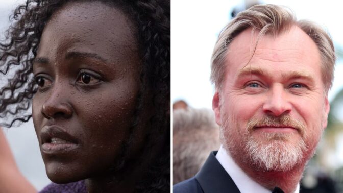 Lupita Nyong'o som Helena av Troja.