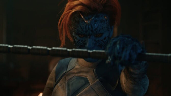 Rebecca Romjin er tilbake som Mystique i «Avengers: Doomsday».