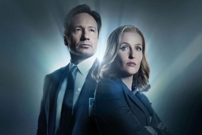 Duchovny og Anderson i «The X-Files».