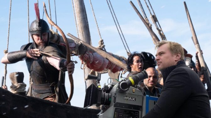 Christopher Nolan filmer «The Odyssey» (bildet er en montasje).