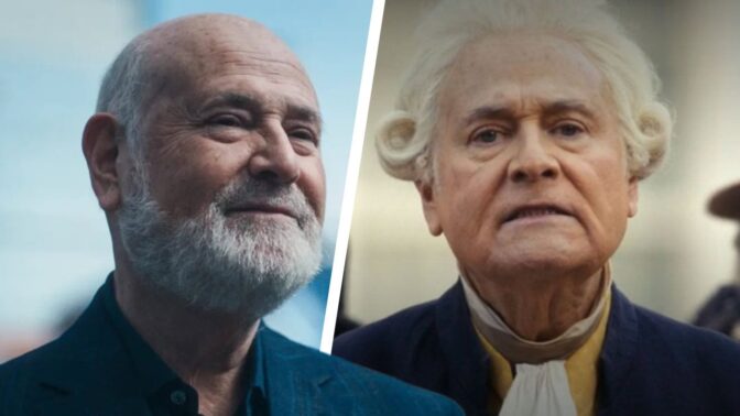 To versjoner av Rob Reiner.