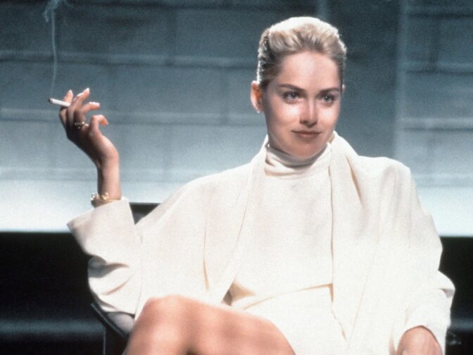 Sharon Stone i «Basic Instinct».