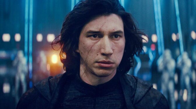Adam Driver som Kylo Ren i «The Last Jedi»