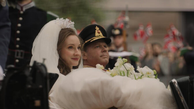 Endelig... det ble bryllup til slutt. Foto: Prime Video