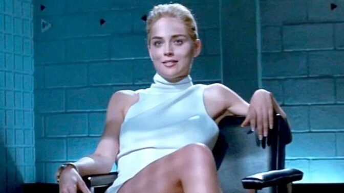 Sharon Stone fikk mange til å strekke seg etter pauseknappen på videospilleren.