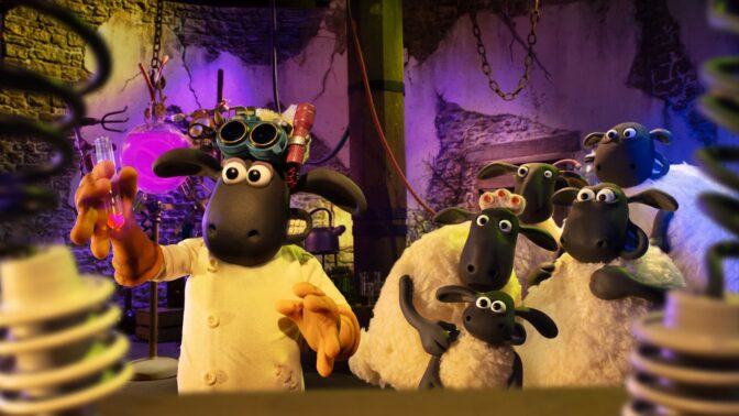 Sauen Shaun som Victor Frankenstein.