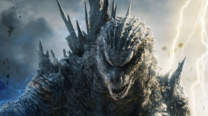 Godzilla, på jakt etter flere Oscar-priser.