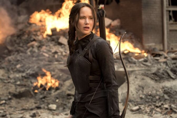 Jennifer Lawrence i «Hunger Games».