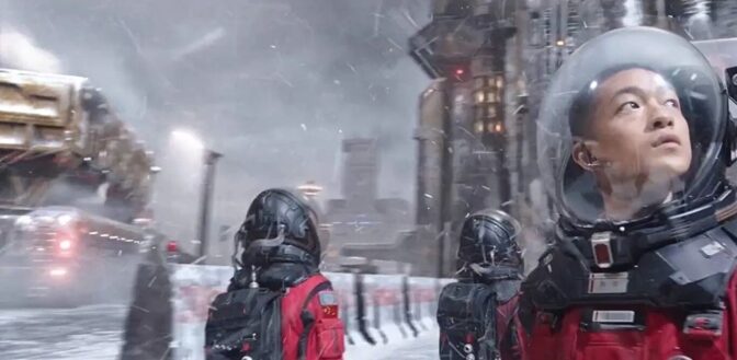 «The Wandering Earth» ble en enorm kinosuksess i Kina.