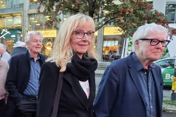 Schøyen var selvsagt gjest på rød løper