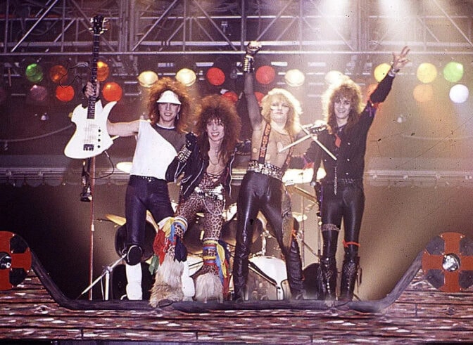 TNT i Oslo i 1984. Foto: Arne Nordtømme (1984).