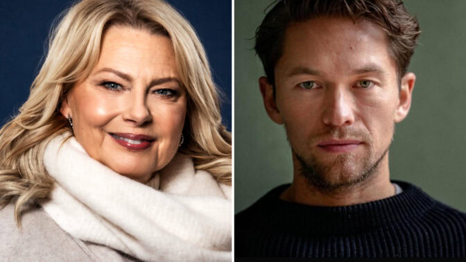 Helena Bergström og Jakob Oftebro spiller hovedrollene.