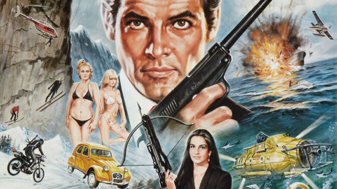 klassisk James Bond-plakat